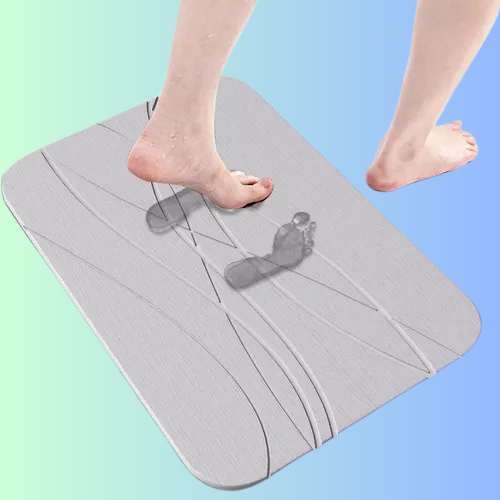 TAPETE DE PIEDRA DE DIATOMEAS ABSORBENTE