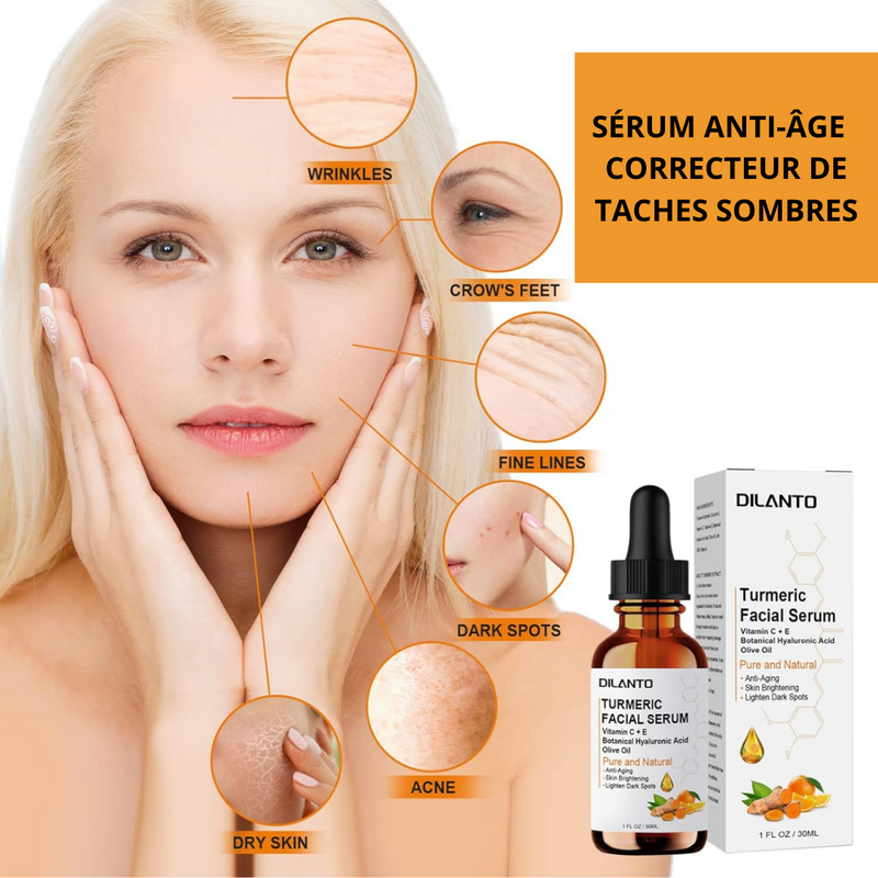 Limpiador facial de cúrcuma